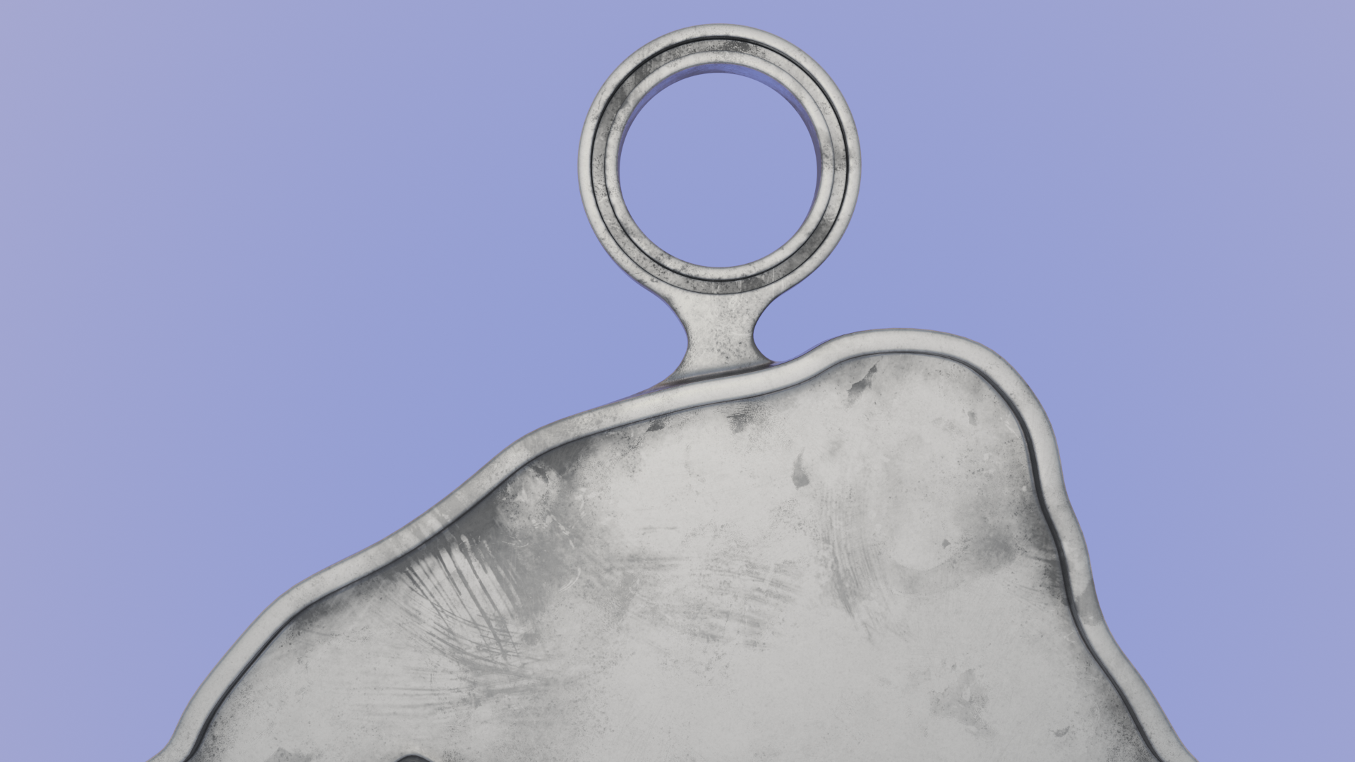 Hand with Separate Fingers - Printable 3D Pendant preview image 2